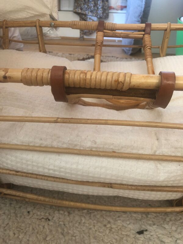 Berceau bébé osier