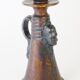 Ceramic sylvain sttublet ( 1890 -1985 ) candlestick or lamp foot in sandstone