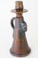 Ceramic sylvain sttublet ( 1890 -1985 ) candlestick or lamp foot in sandstone