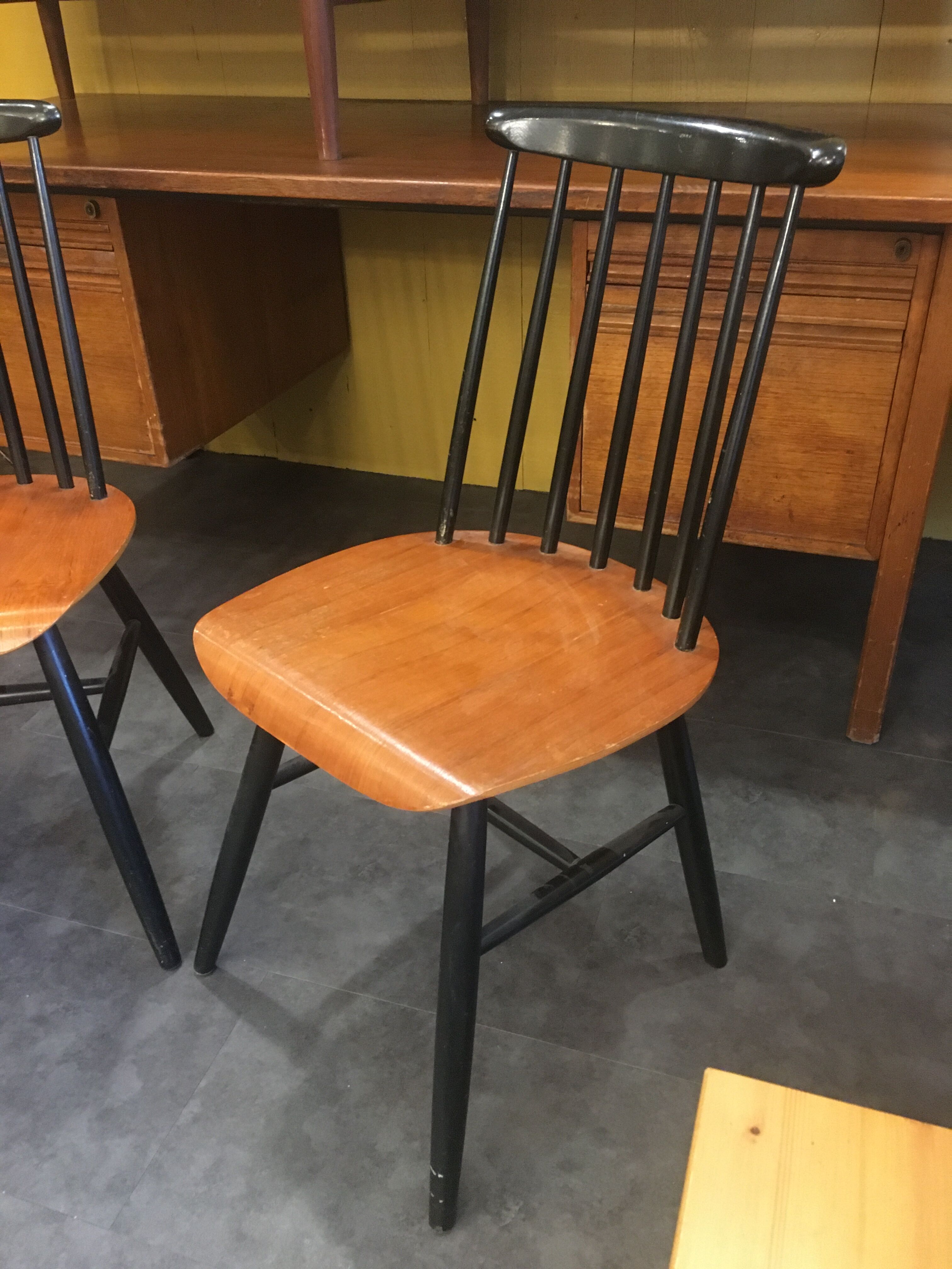Paire de chaises Fanett d'Ilmari tapiovaara circa 1950