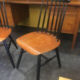 Pair of chairs Fanett, Ilmari tapiovaara, circa 1950
