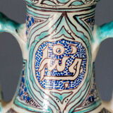 Middle east safi middle twentieth century vase with handles