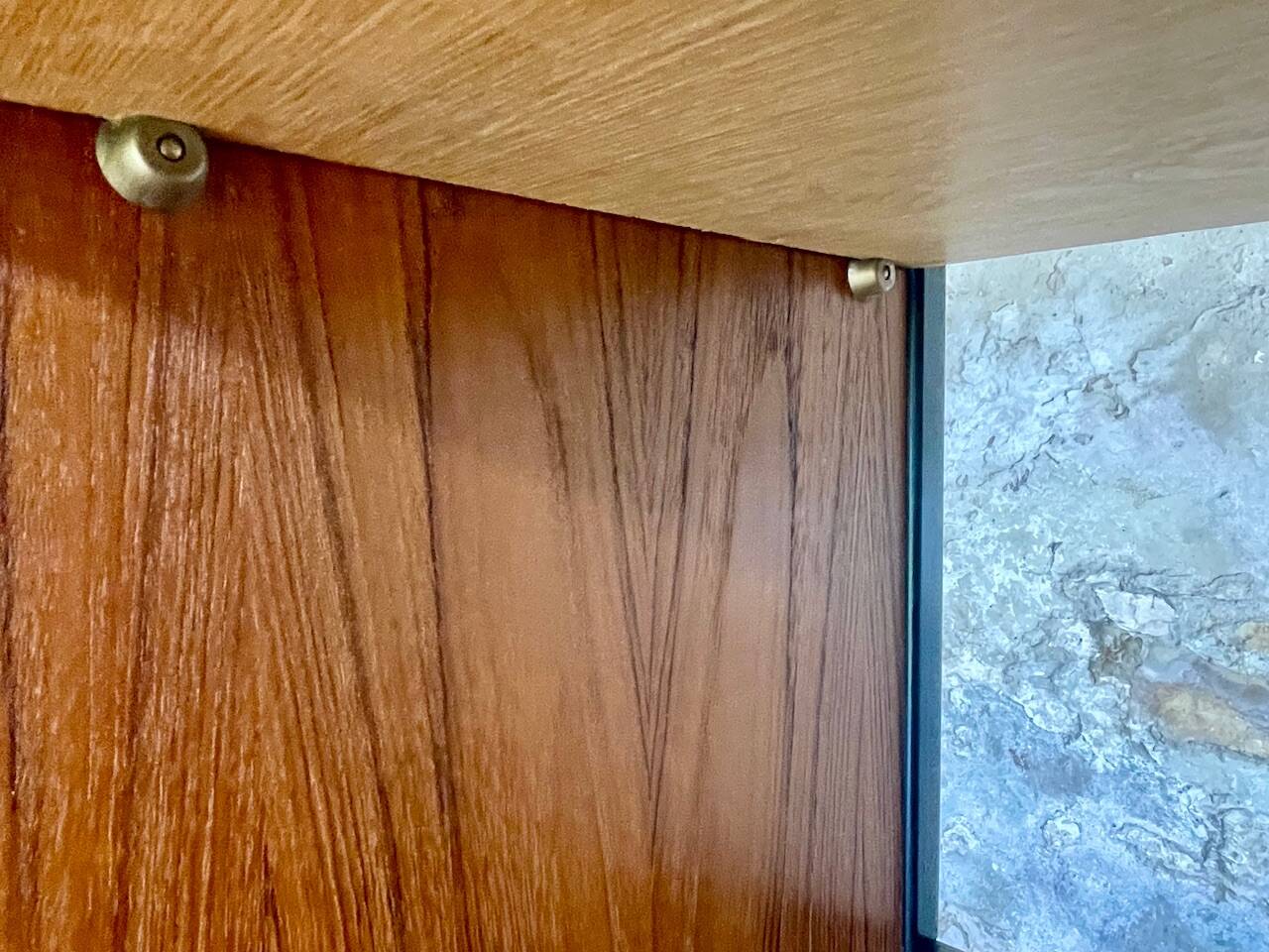 Vintage teak wall unit, circa 1960's