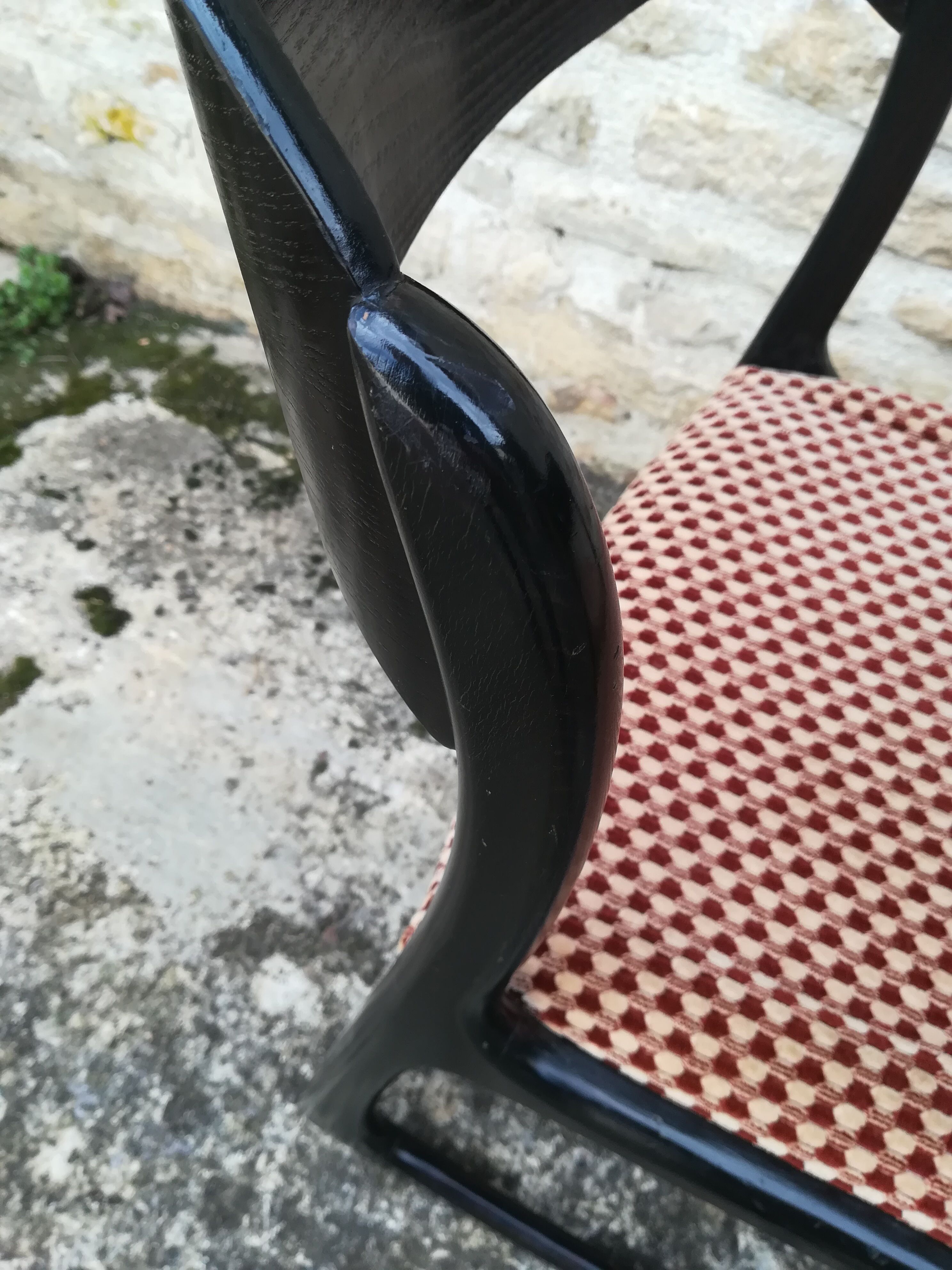 Baumann sleigh chairs