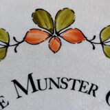 Vintage Cheese Plate Gien France Handmade decor My Kitchen