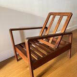 Vintage wooden armchair for children 1960