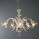 Antique Murano glass chandelier, Italy, late 19th century.