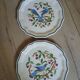 8 antique Salins dessert plates
