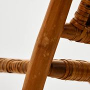 Foldable bamboo chair
