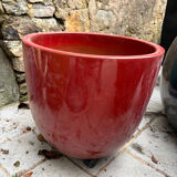 Glazed ceramic flower pots – perfect for terrace or garden.