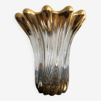 Vase cristal art deco
