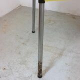 Table and chairs in formica yellow