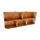 Wooden wall shelf