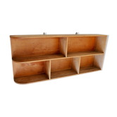 Wooden wall shelf