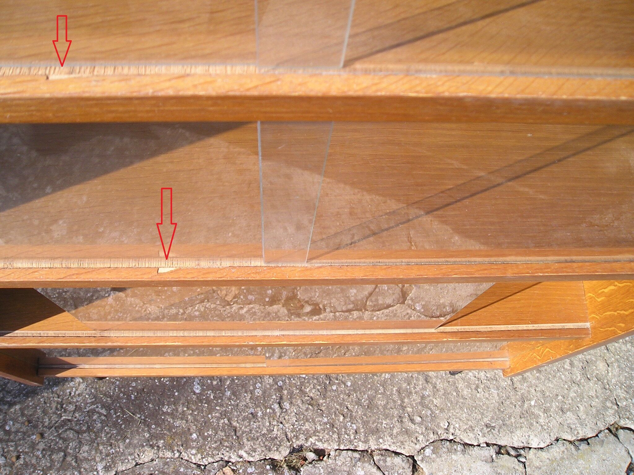 Library showcase 1970