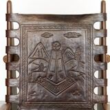 Angel I. Pazmino rocking chair for Muebles de Estilo