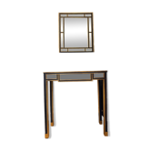 Console and mirror attributed to Deknudt – Art Deco style revisited – Belgium