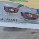 School poster two/back 76 x 56 - reading sheet the farm / construction