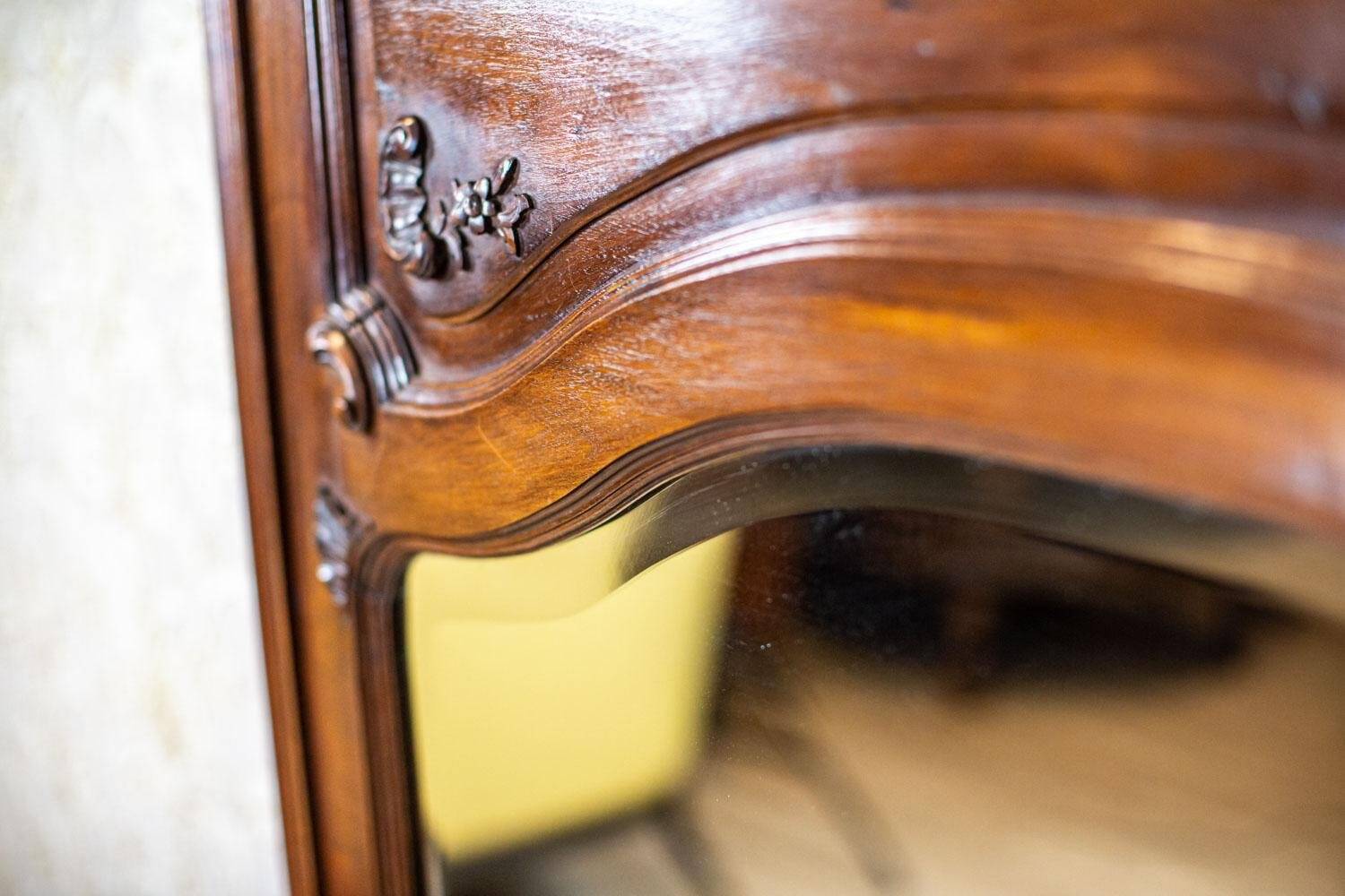 Vintage Floor Mirror, 1950s