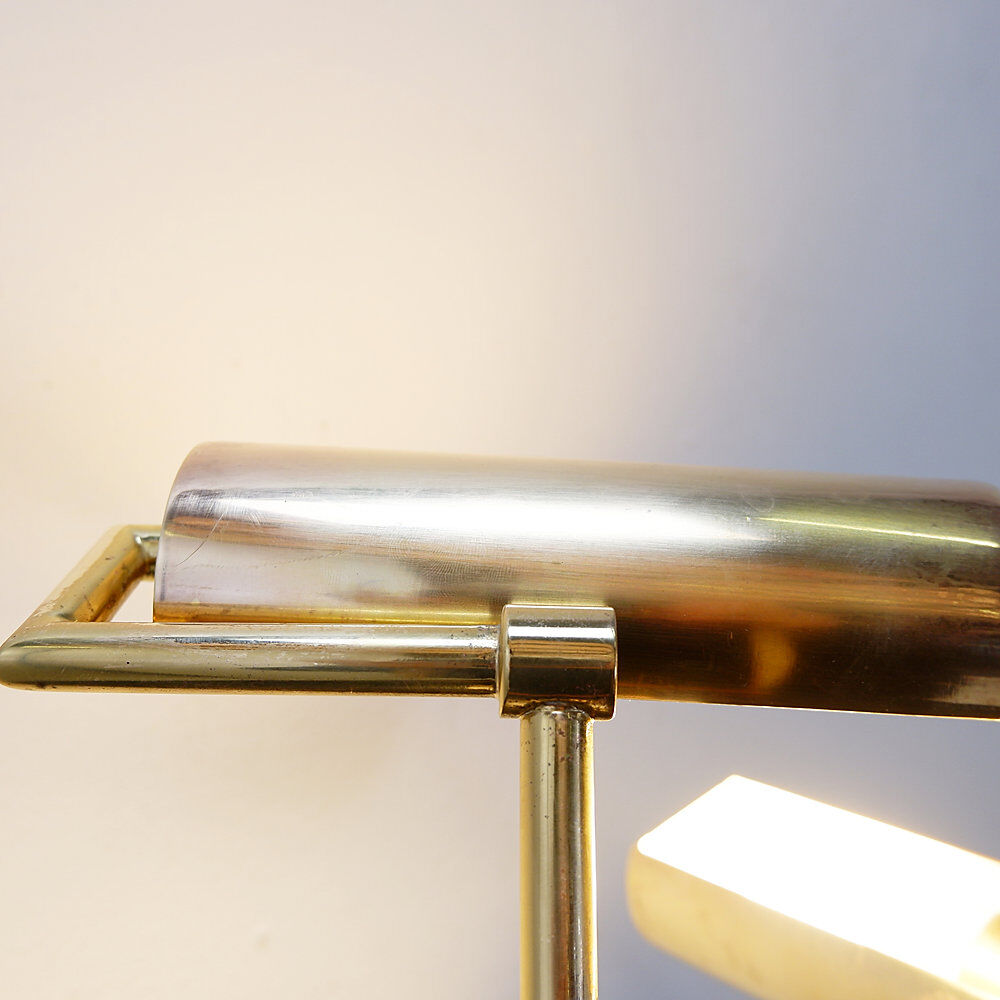 Pair of vintage articulated brass desk lamps - Stéphane Davidts, Belgium