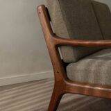 Vintage Senator Two-Seater Sofa by Ole Wanscher for Cado Danish Teak 1960s