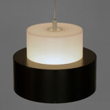 Pendant light "Cylindus" by Uno and Östen Kristiansson for Luxus. Sweden 1970s