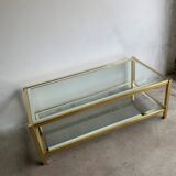 Golden coffee table, 1970s