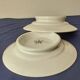 2 cake stands. Adèle model from Digoin Sarreguemines. Year.