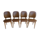 4 chaises Baumann, années 60