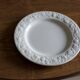 Set of italian ceramic plates fruit model