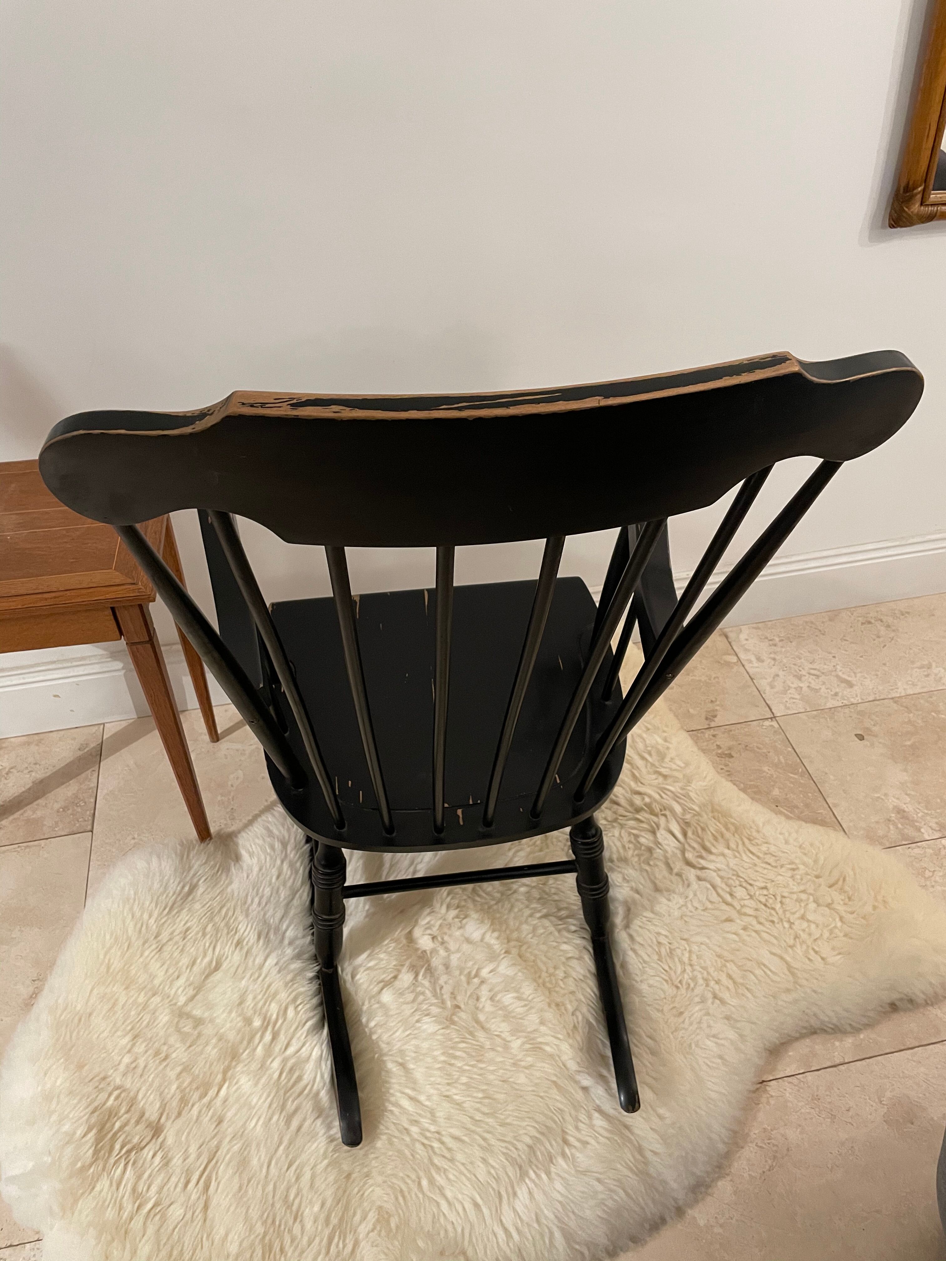 Scandinavian rocking-chair