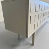 Antique geometric brutalist sideboard design from the 60s Musterring