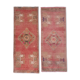 Distressed Turkish Rugs, 1970s, Set of 2 45 x 112 - 45 x 115 cm
