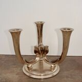 MF Germany 1940s Art Deco candlestick | Silver-plated brass |