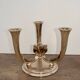 Bougeoir Art Déco MF Allemagne années 1940 | Laiton argenté |