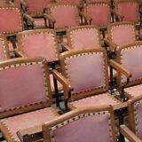 4 seater cinema bench