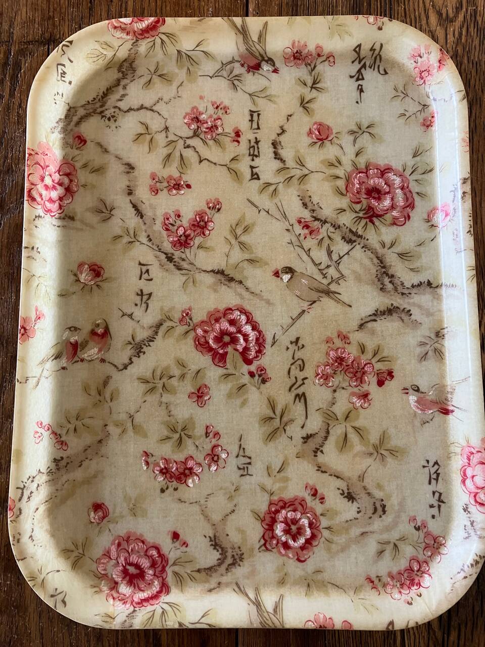 Plateau vintage en fibre de verre