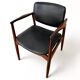 Captain armchair in rosewood by Erik Buch