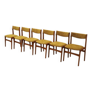 Ensemble de six chaises