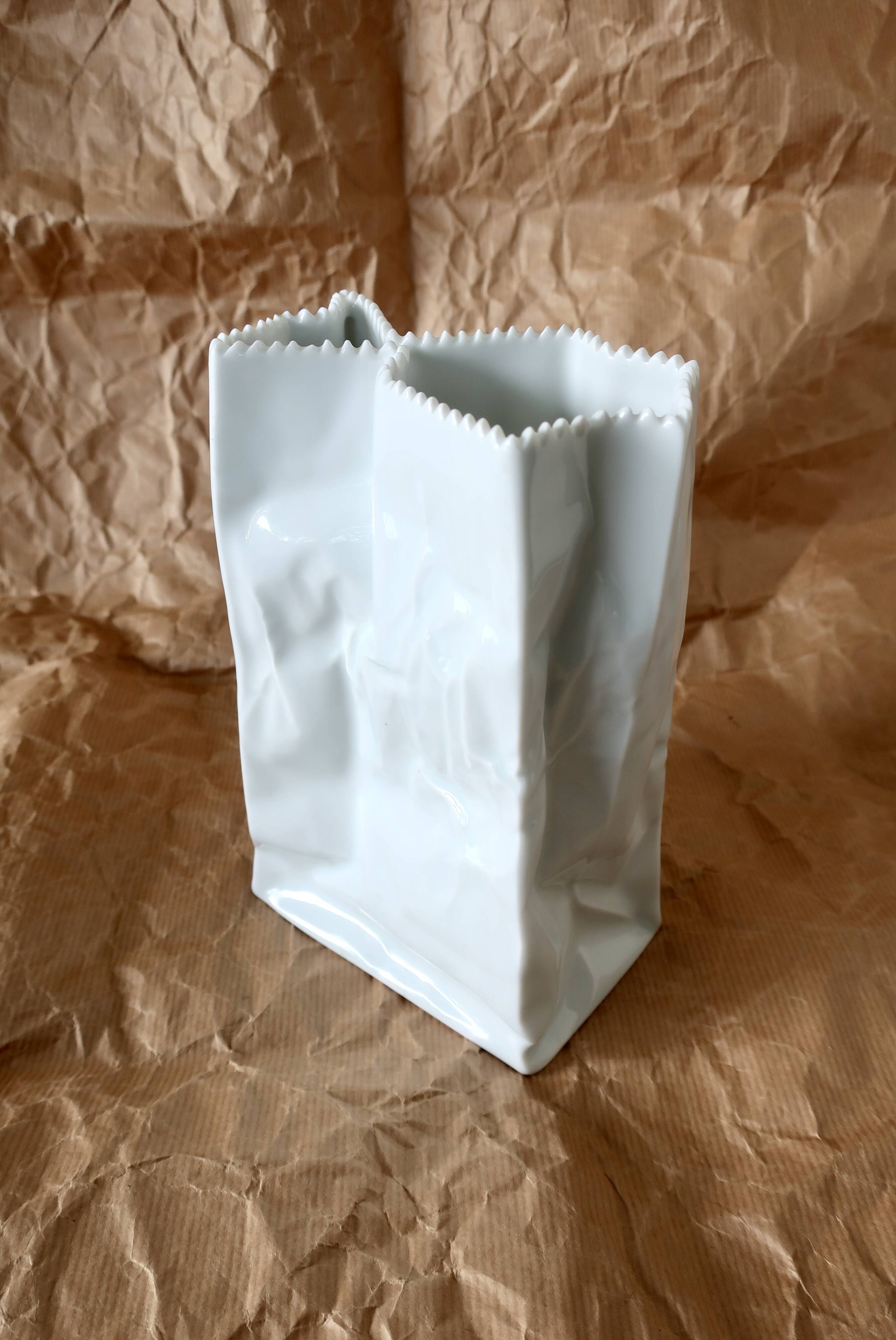 Tapio Wirkkala for Rosenthal Studio, “Paper Bag” Vase 18.6 cm