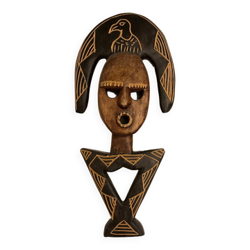 African wooden mask