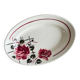 Antique butter dish in Badonviller earthenware.