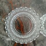 Boite en verre ciselé
