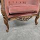 Vintage baroque armchair / single seater armchair / retro chair