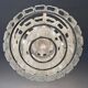Mid-century design Doria Leuchten glass chandelier, 1970s