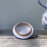 Théière en céramique bleu Moustiers