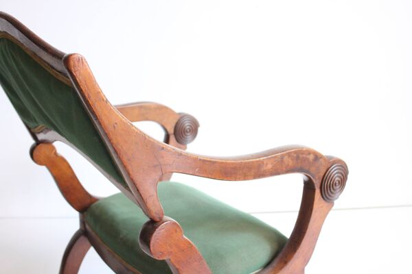 Tabouret et chaise de prière transformables victoriens pour prie-Dieu