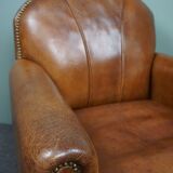 Sheep leather armchair