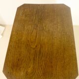 Art deco curved wood pedestal table ref bagatelle.