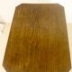 Art deco curved wood pedestal table ref bagatelle.